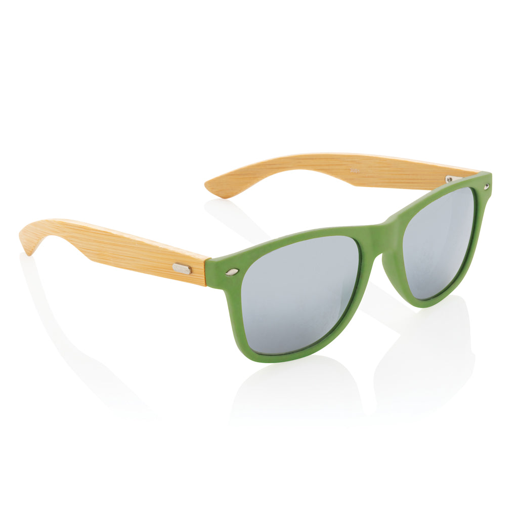 Sonnenbrille aus Bambus und RCS recyceltem Kunststoff – Ansicht 2