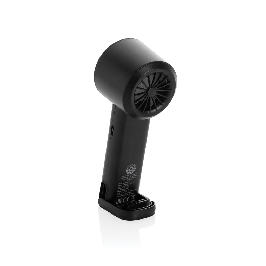Twist wiederaufladbarer tragbarer Ventilator aus RCS rABS – Ansicht 3