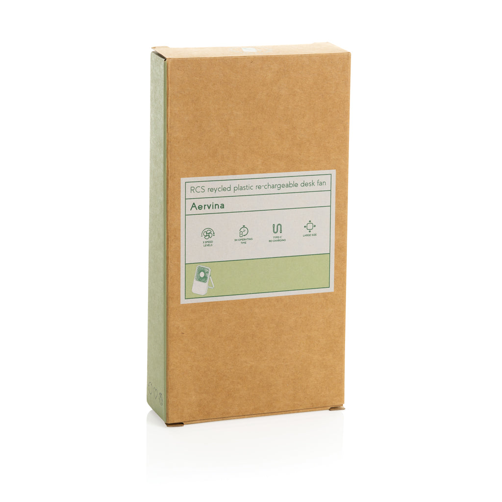 Aervina wiederaufladbarer Tischventilator aus RCS rec. ABS – Ansicht 5