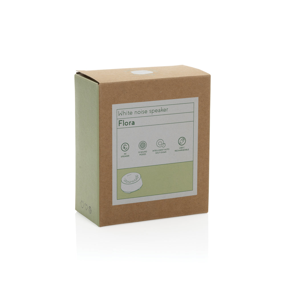 Flora RCS White-Noise-Lautsprecher aus recyceltem Kunststoff – Ansicht 8
