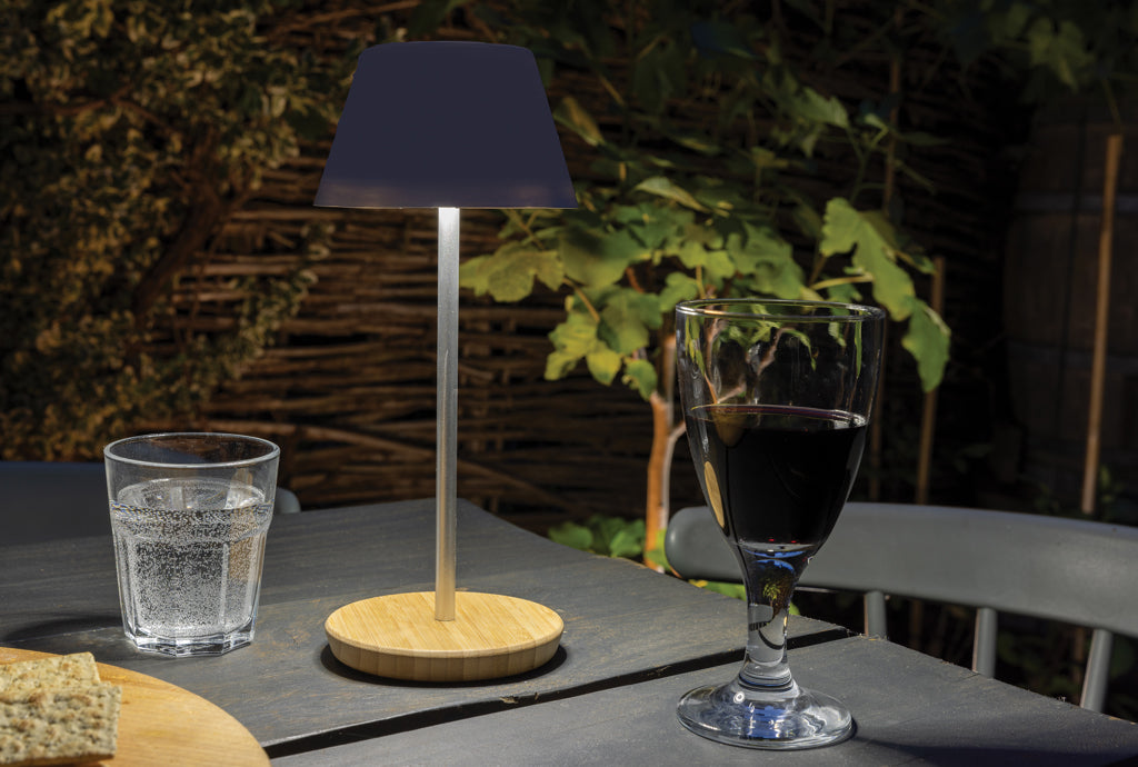 Pure Glow USB-Tischleuchte aus RCS recyceltem Kunststoff – Ansicht 6
