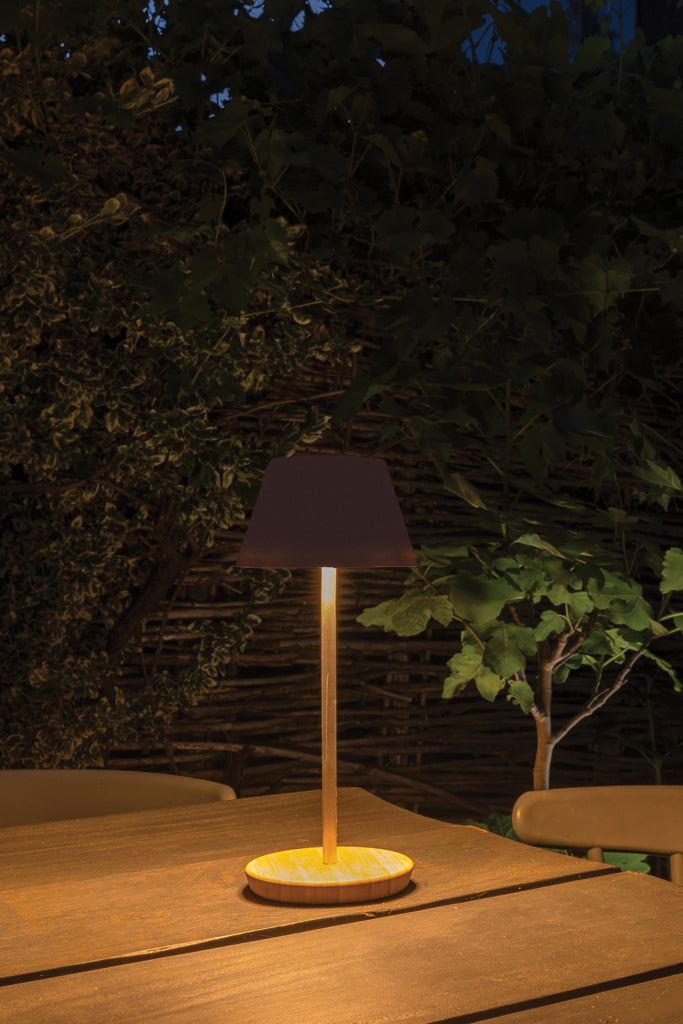 Pure Glow USB-Tischleuchte aus RCS recyceltem Kunststoff – Ansicht 8