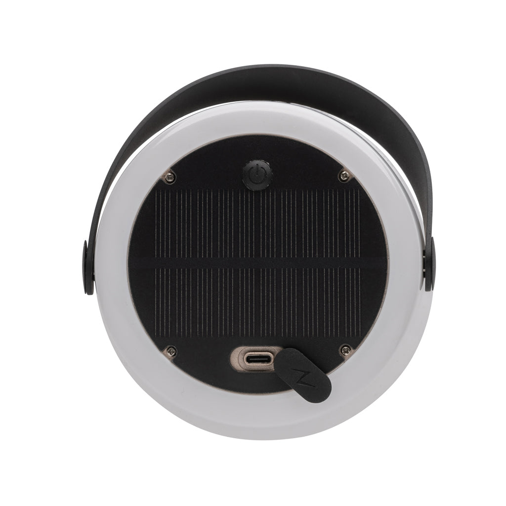 SolarGlow Außenleuchte aus RCS rec. Kunststoff mit USB-Lampe – Ansicht 4