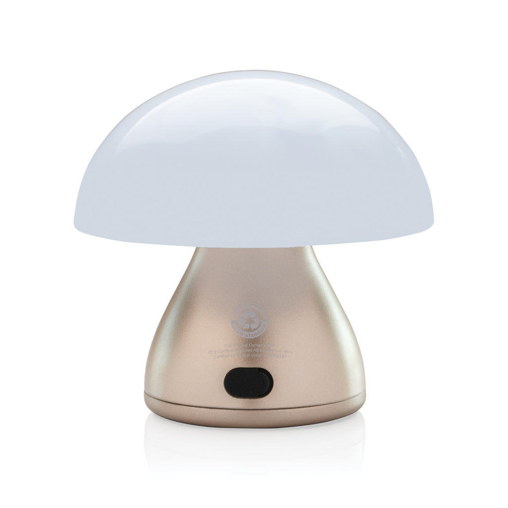 Luming wiederaufladbare USB-Tischlampe aus RCS Kunststoff – Ansicht 4