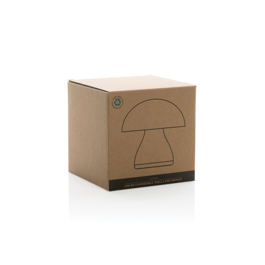 Luming wiederaufladbare USB-Tischlampe aus RCS Kunststoff – Ansicht 6