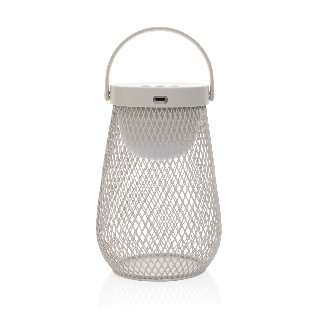 Aurora USB-Tischlampe aus RCS recyceltem ABS – Ansicht 3