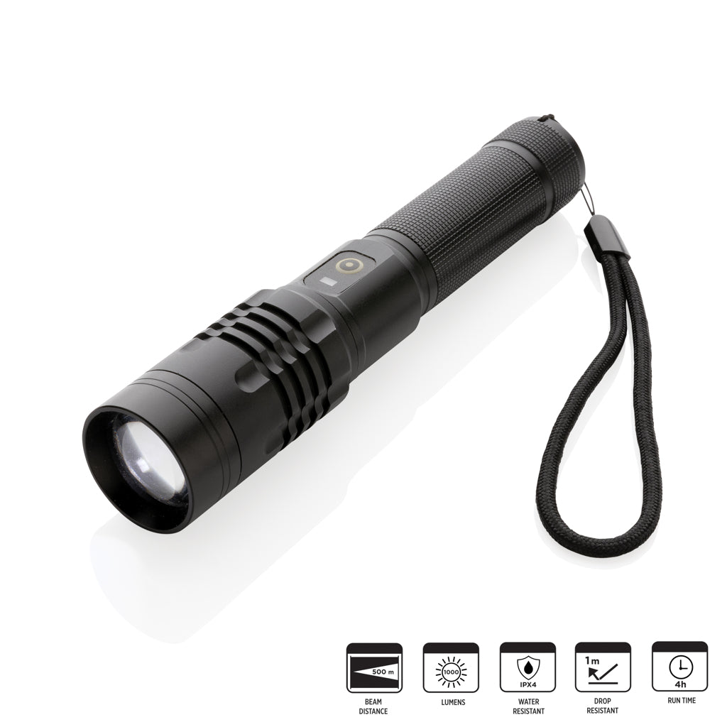 GearX wiederaufladbare USB Taschenlampe – Ansicht 5