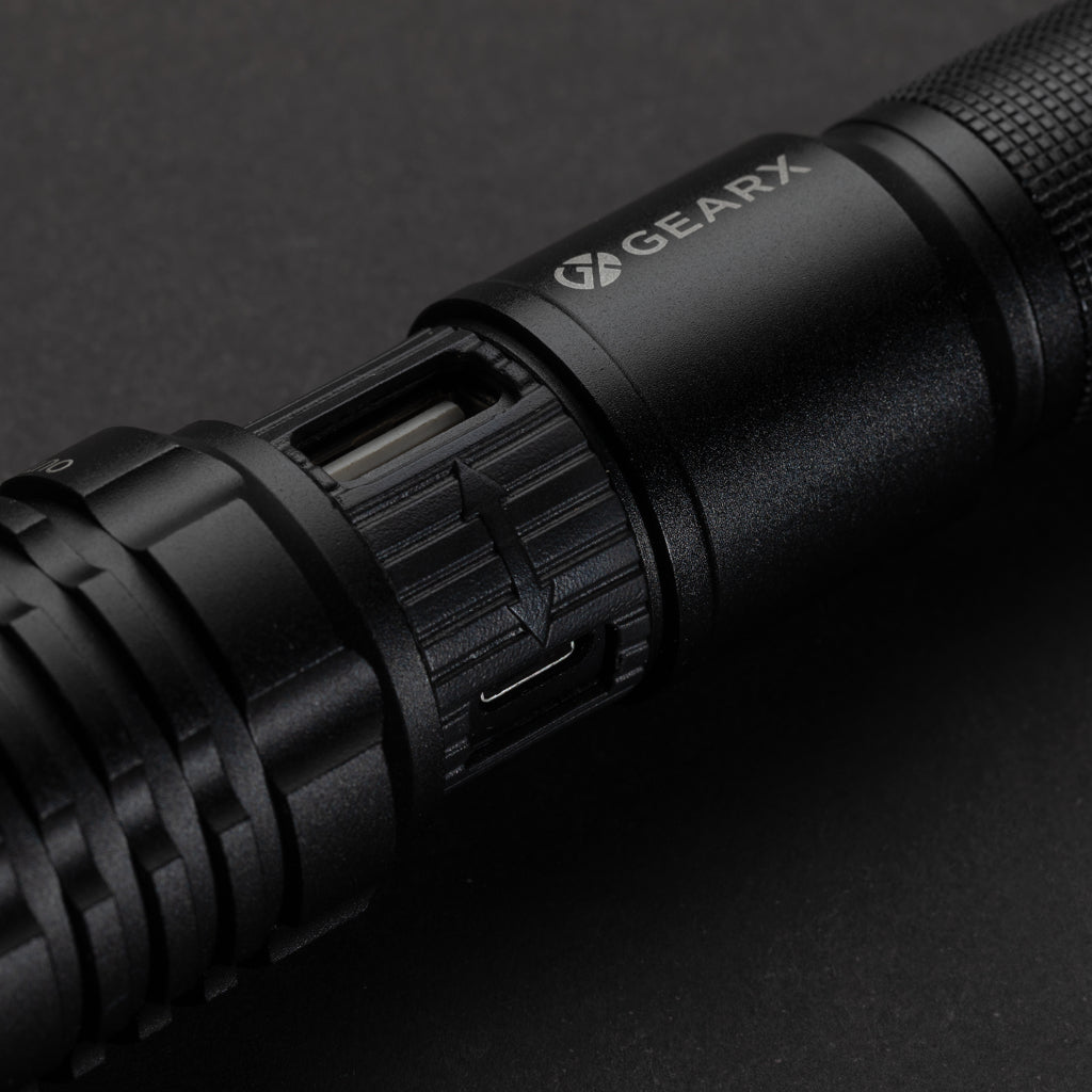 GearX wiederaufladbare USB Taschenlampe – Ansicht 6