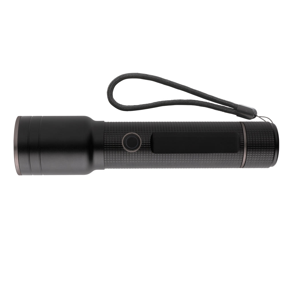 GearX Heavy-Duty USB-Taschenlampe aus RCS recyceltem Aluminium – Ansicht 1