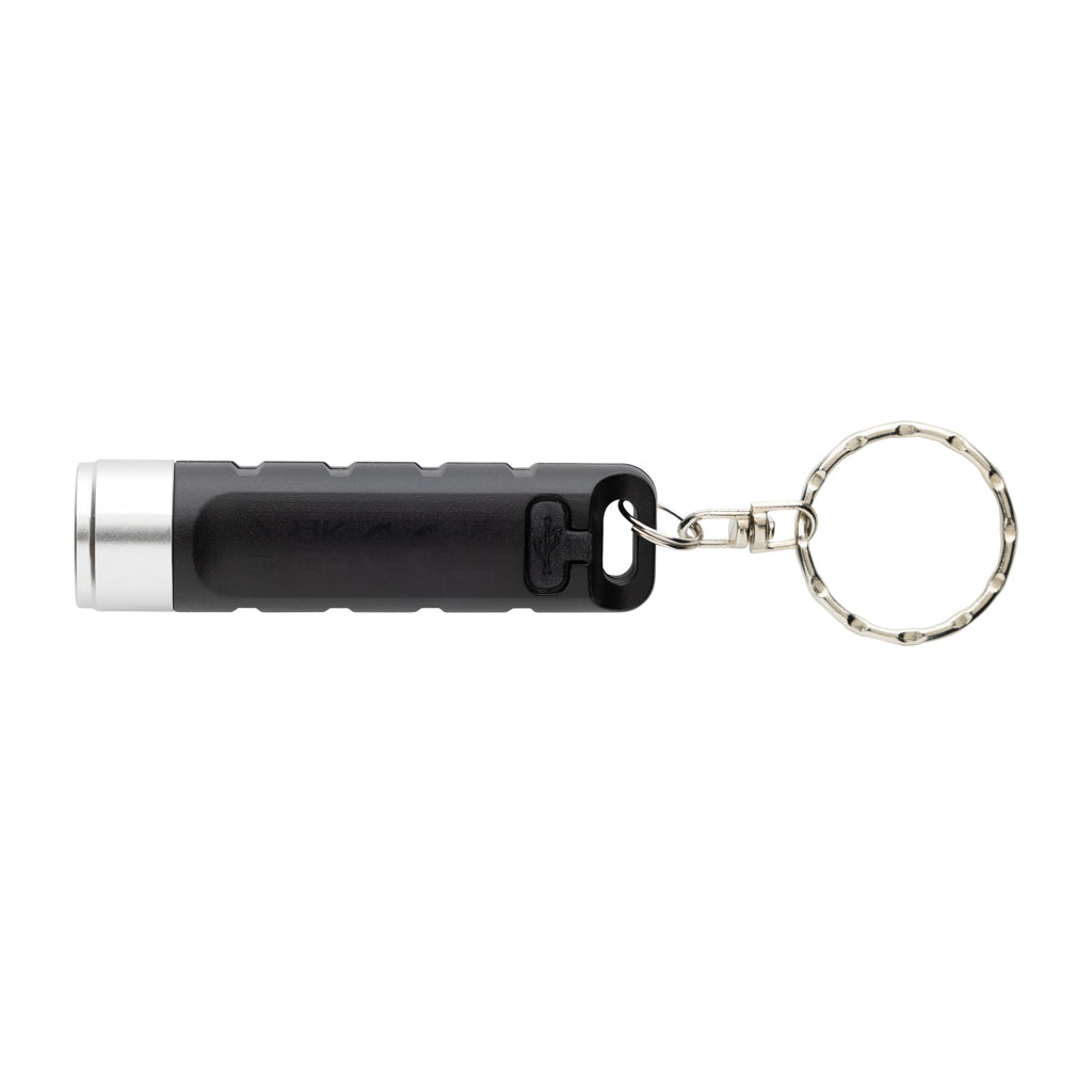 Globix USB Schlüsselanhänger-Taschenlampe aus RCS rABS – Ansicht 4