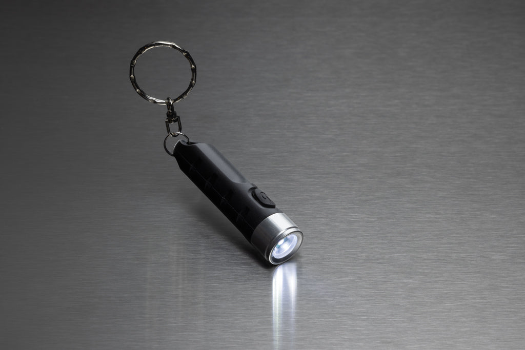 Globix USB Schlüsselanhänger-Taschenlampe aus RCS rABS – Ansicht 8