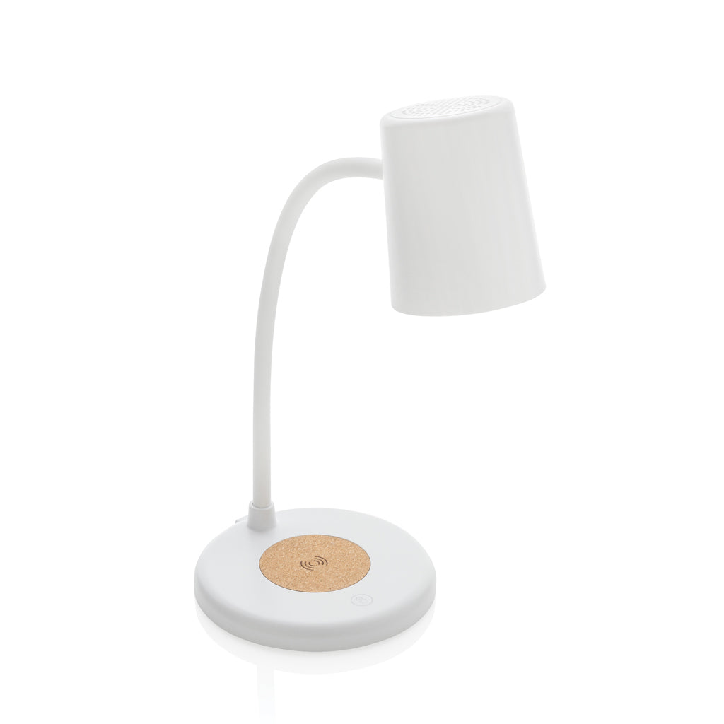 Zenara 15W Schreibtischlampe aus RCS rec. Plastik & Kork – Ansicht 1