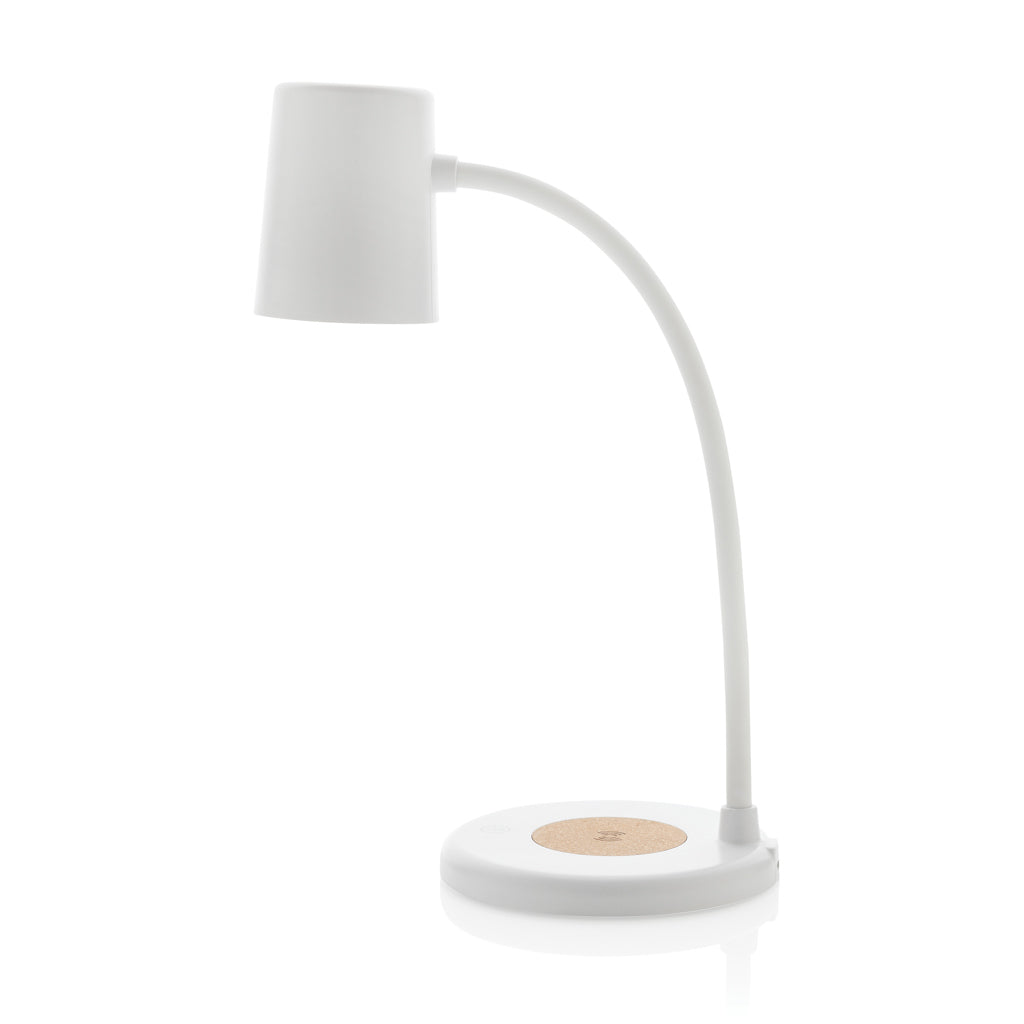 Zenara 15W Schreibtischlampe aus RCS rec. Plastik & Kork – Ansicht 3