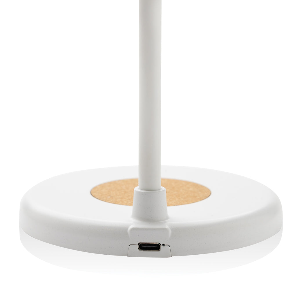 Zenara 15W Schreibtischlampe aus RCS rec. Plastik & Kork – Ansicht 4