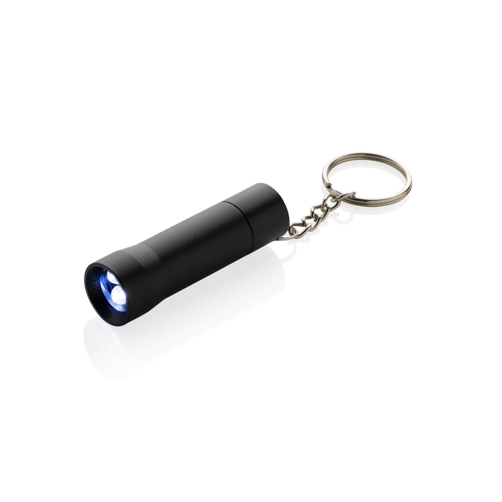 Flash Schlüsselanhänger-Taschenlampe aus RCS rec. Aluminium – Ansicht 4