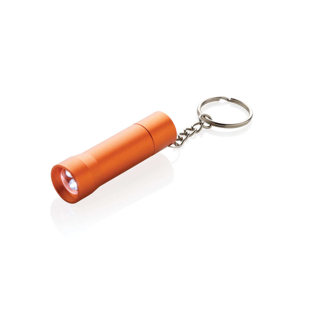 Flash Schlüsselanhänger-Taschenlampe aus RCS rec. Aluminium – Ansicht 3