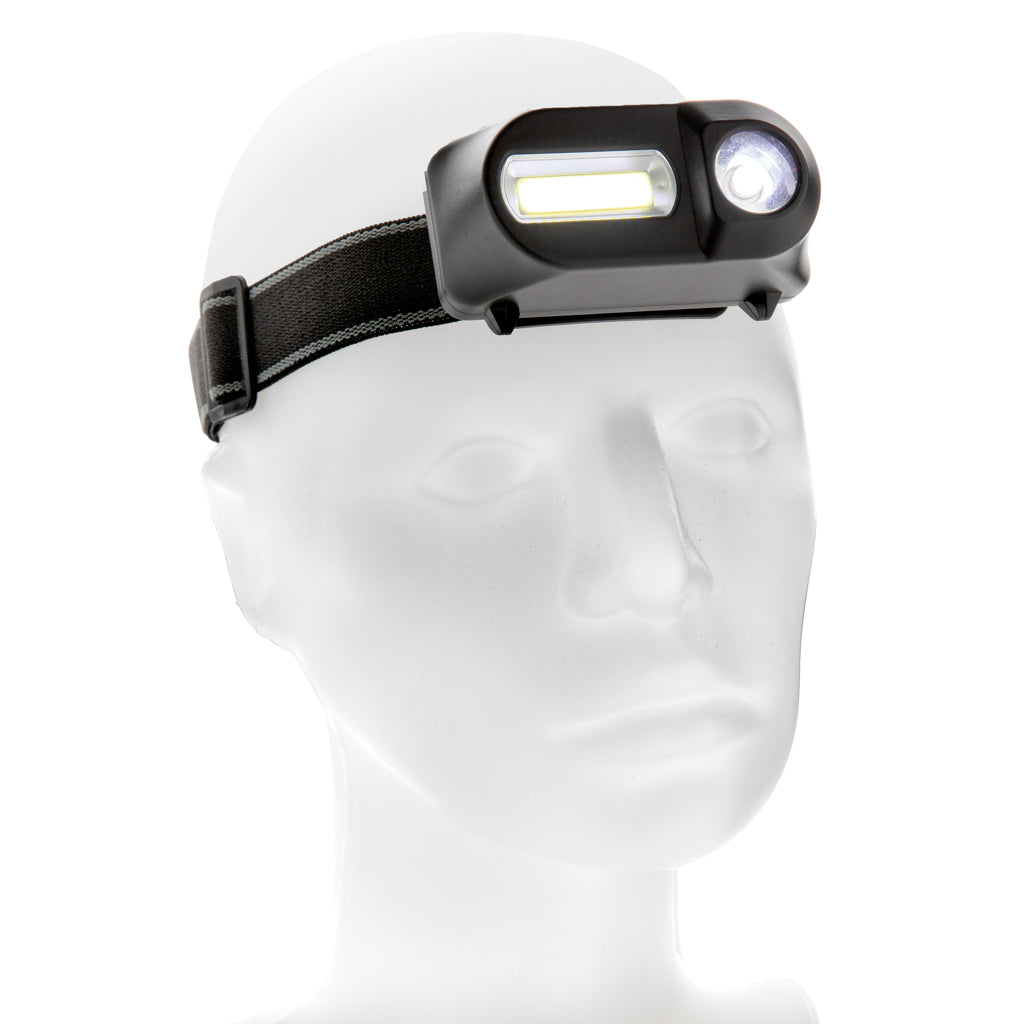 COB und LED Stirnlampe – Ansicht 2