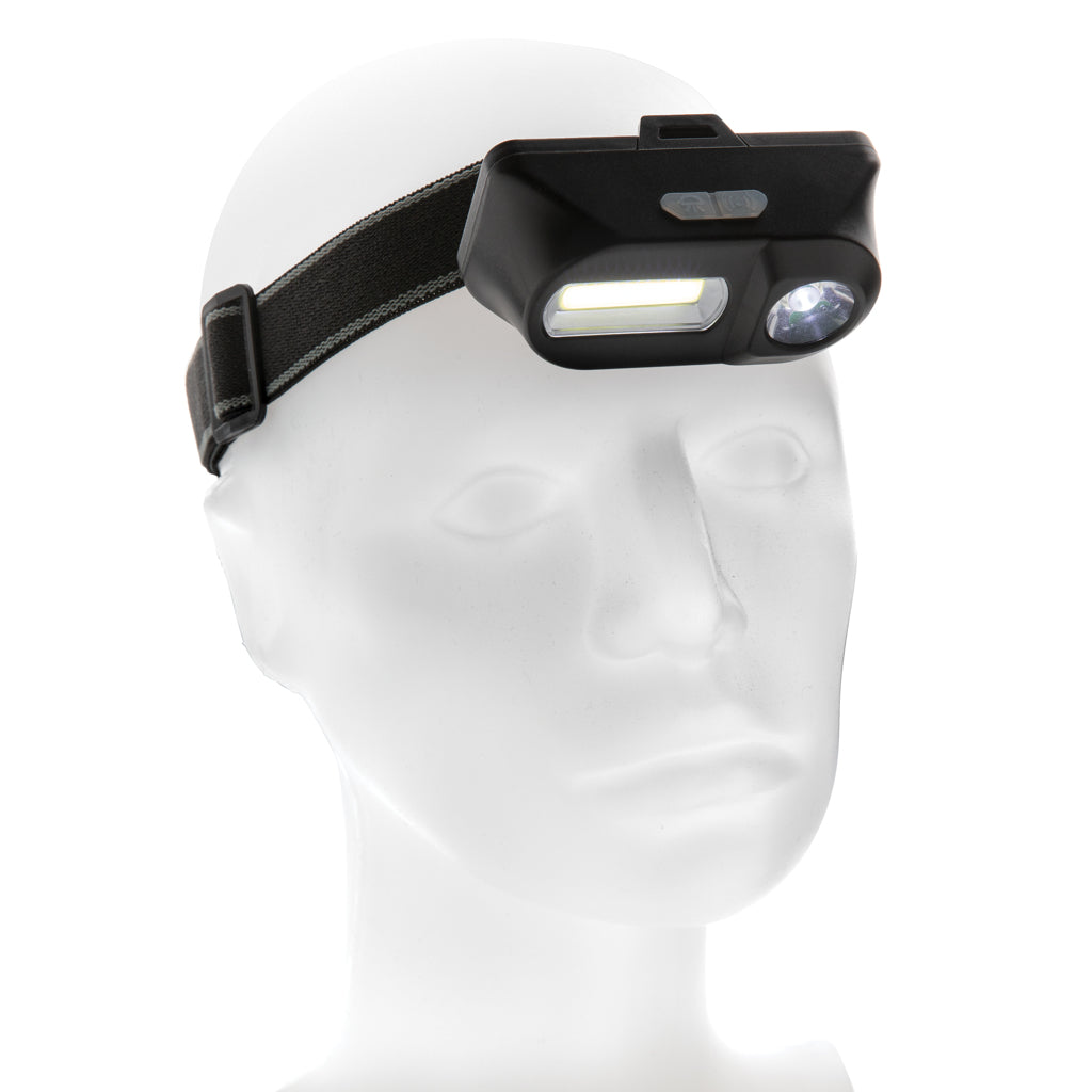 COB und LED Stirnlampe – Ansicht 3