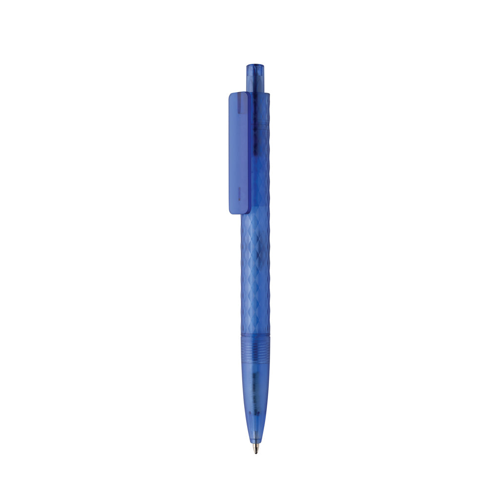 X3 Frosted-Pen aus GRS recyceltem PC – Ansicht 1