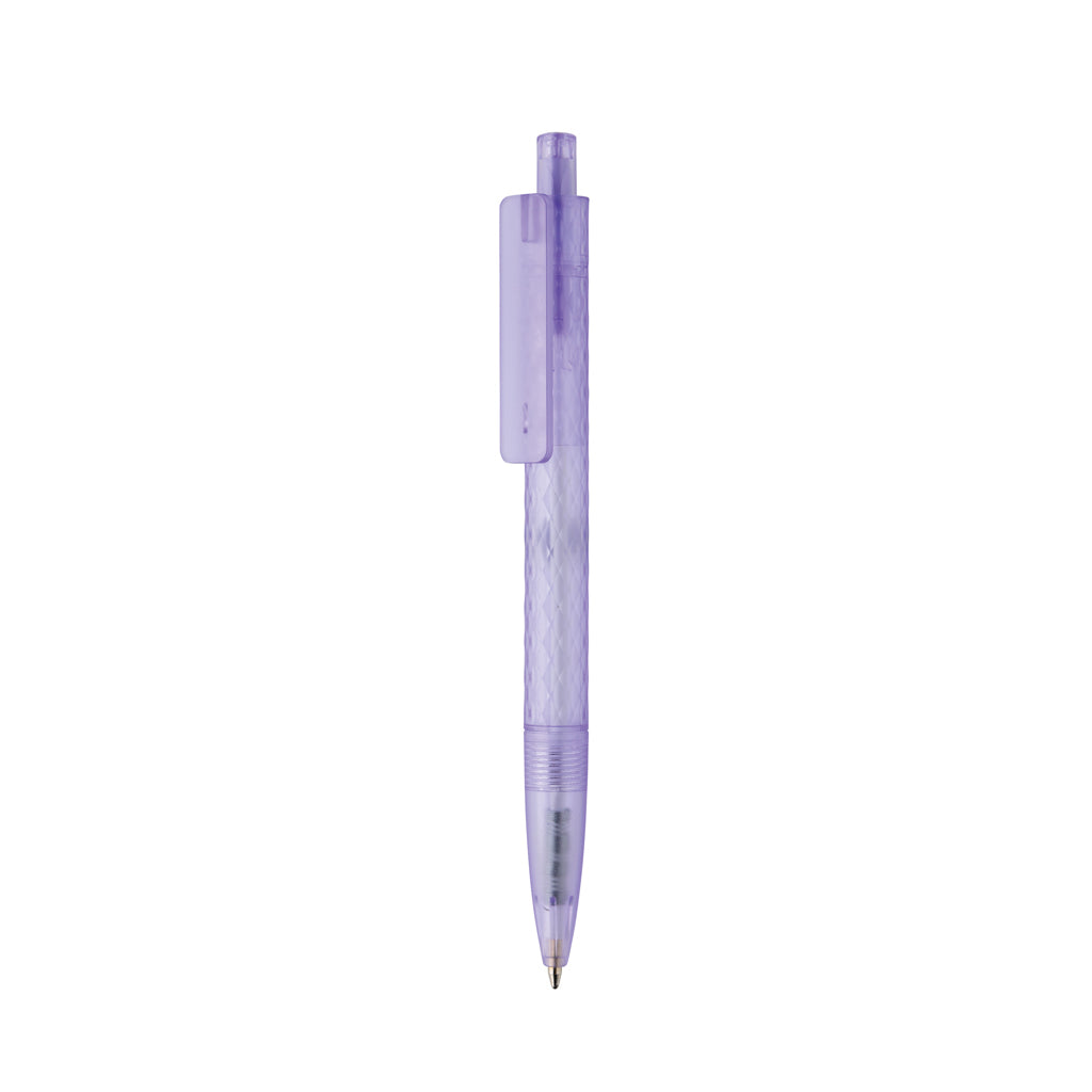 X3 Frosted-Pen aus GRS recyceltem PC – Ansicht 4