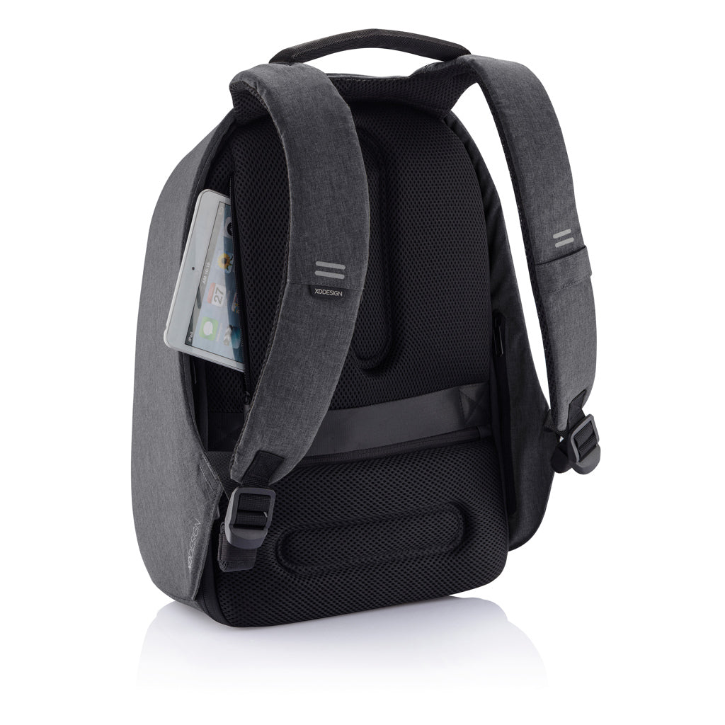 Bobby Hero Regular Anti-Diebstahl-Rucksack als Werbeartikel mit Logo