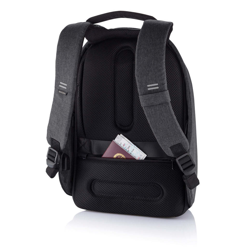 Bobby Hero Regular Anti-Diebstahl-Rucksack als Werbeartikel mit Logo