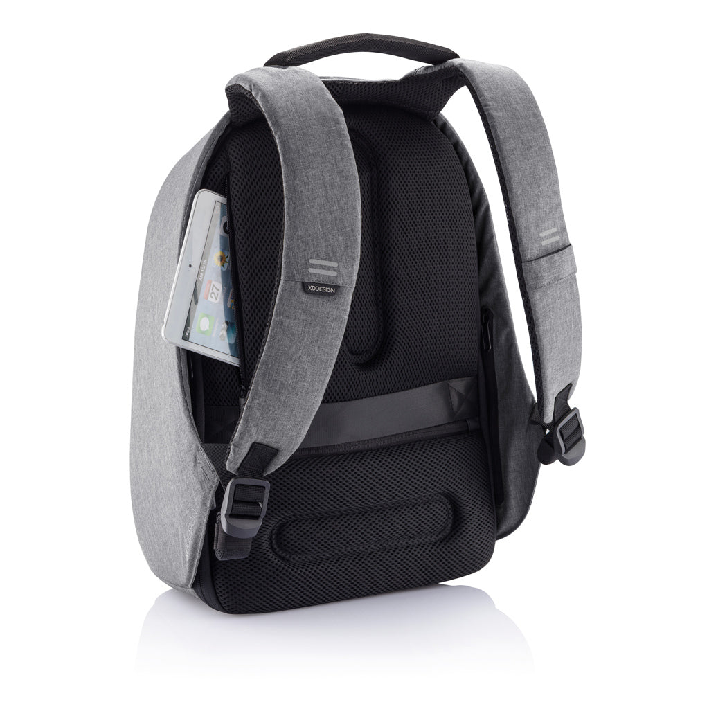 Bobby Hero Regular Anti-Diebstahl-Rucksack als Werbeartikel mit Logo