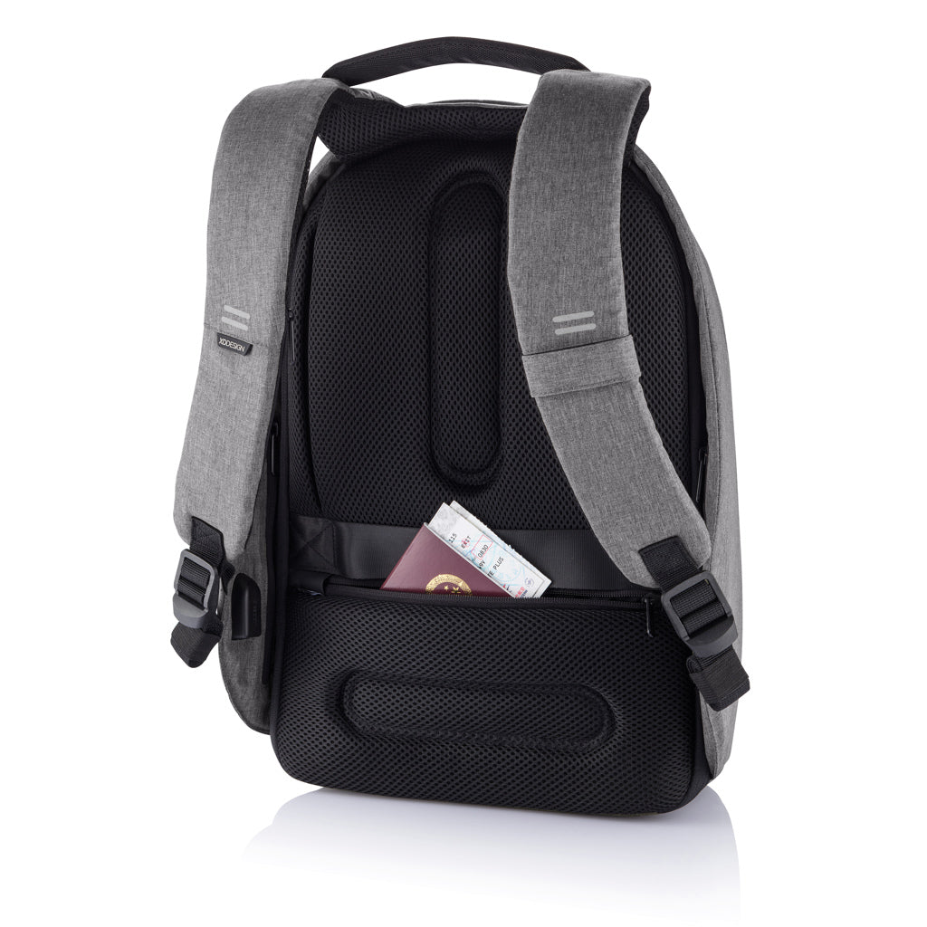Bobby Hero Regular Anti-Diebstahl-Rucksack als Werbeartikel mit Logo