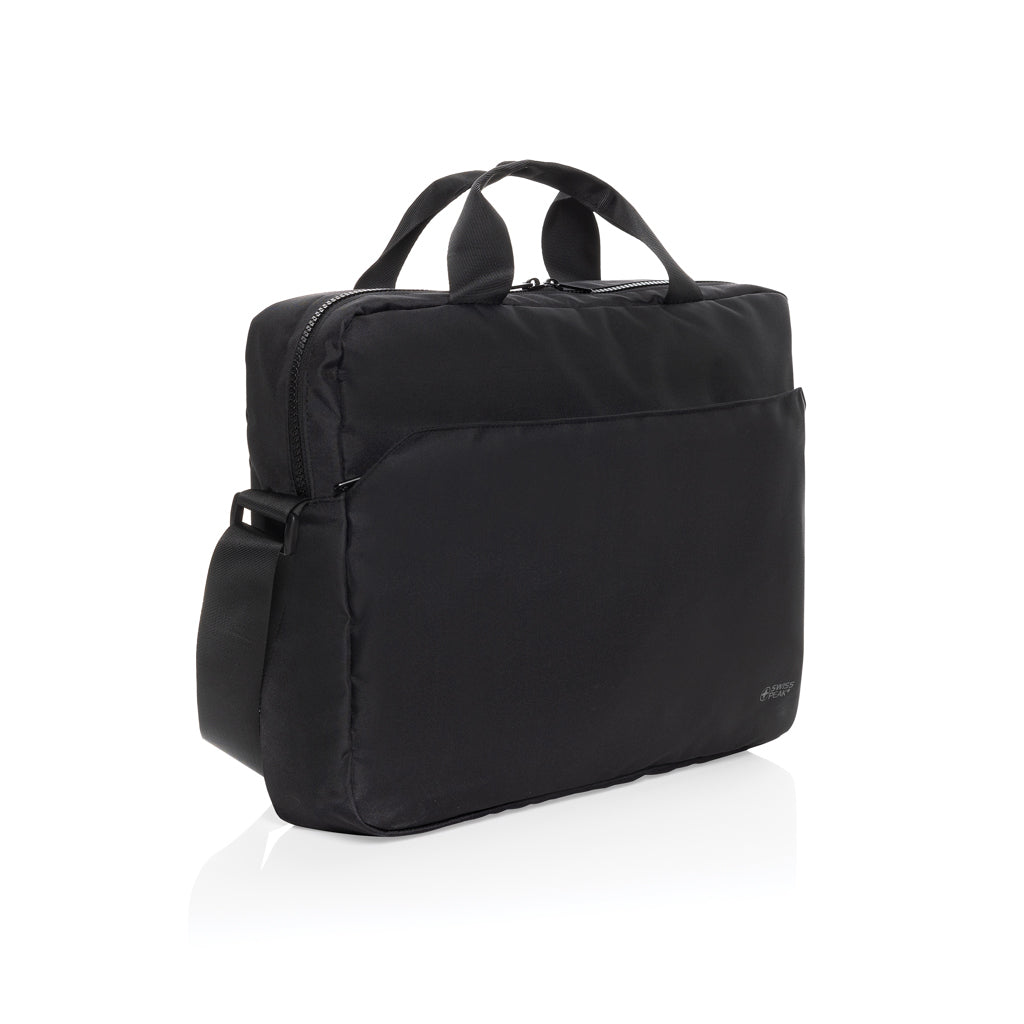 Swiss Peak Aware™ RPET Essential 15.6' Laptop Tasche – Ansicht 1