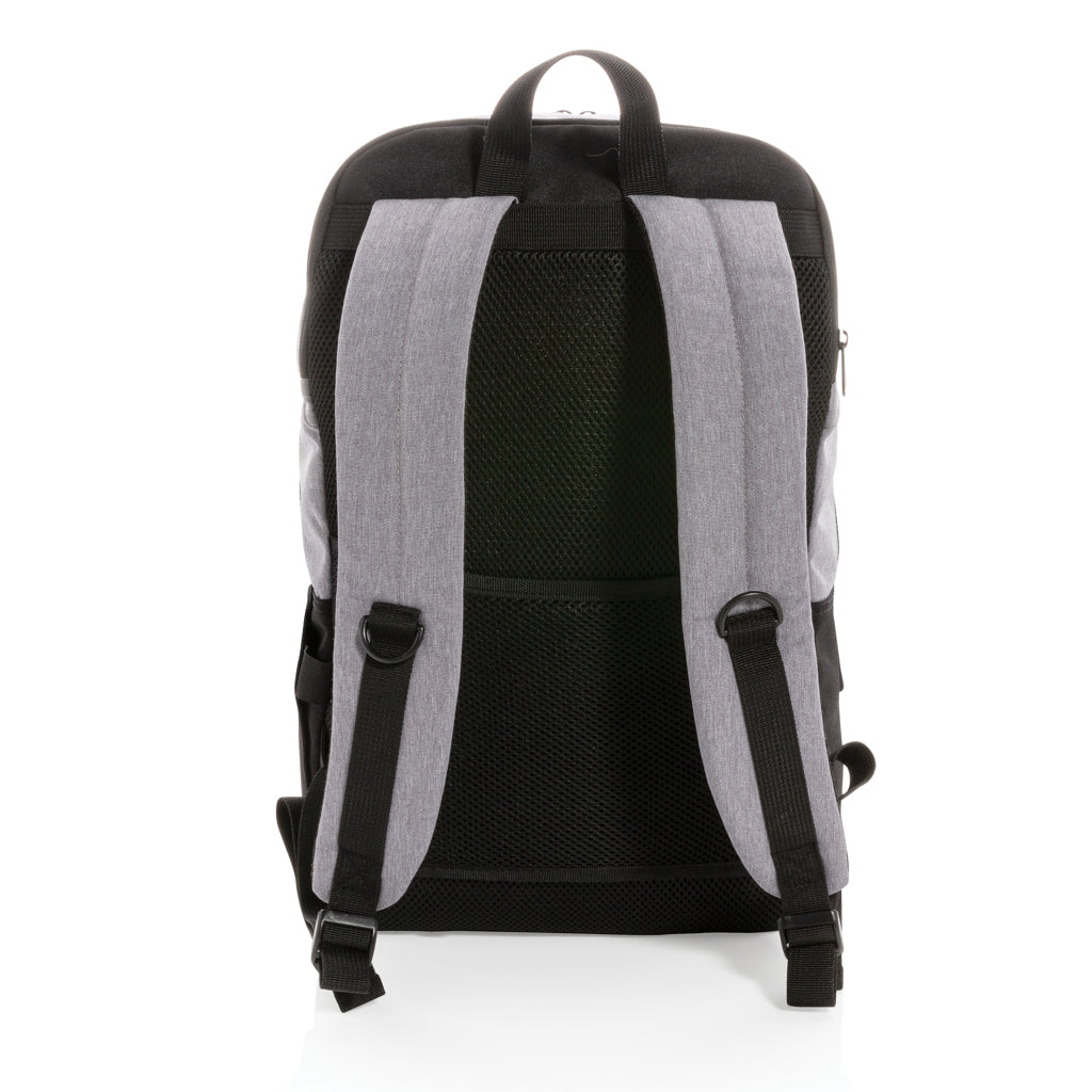 Moderner 15.6' USB & RFID Laptop-Rucksack, PVC-frei – Ansicht 5