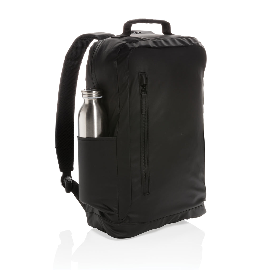 Fashion schwarzer 15.6' Laptop-Rucksack, PVC-frei – Ansicht 2
