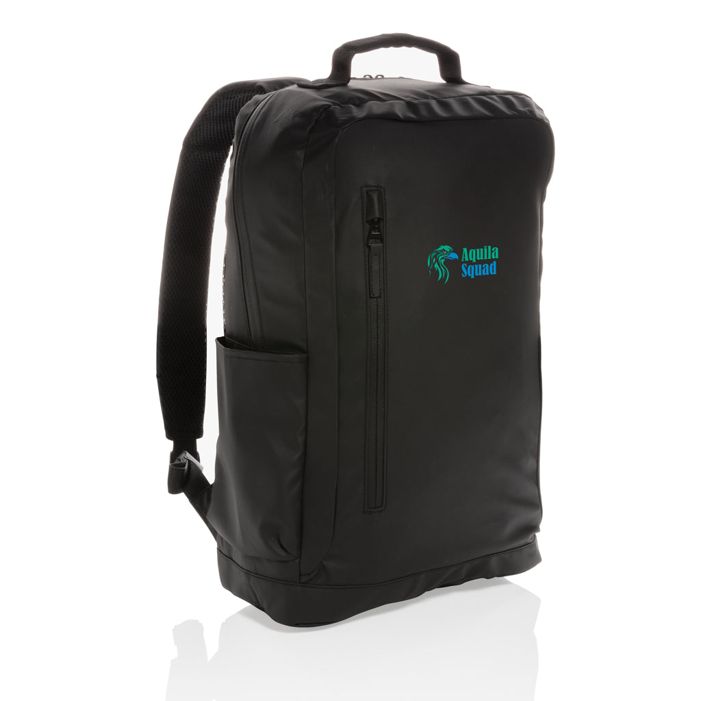 Fashion schwarzer 15.6' Laptop-Rucksack, PVC-frei – Ansicht 8