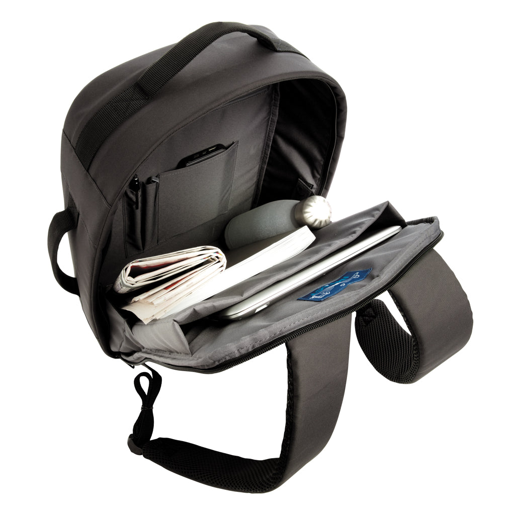 Impact AWARE™ RPET Anti-Diebstahl 15,6' Laptop-Rucksack – Ansicht 7