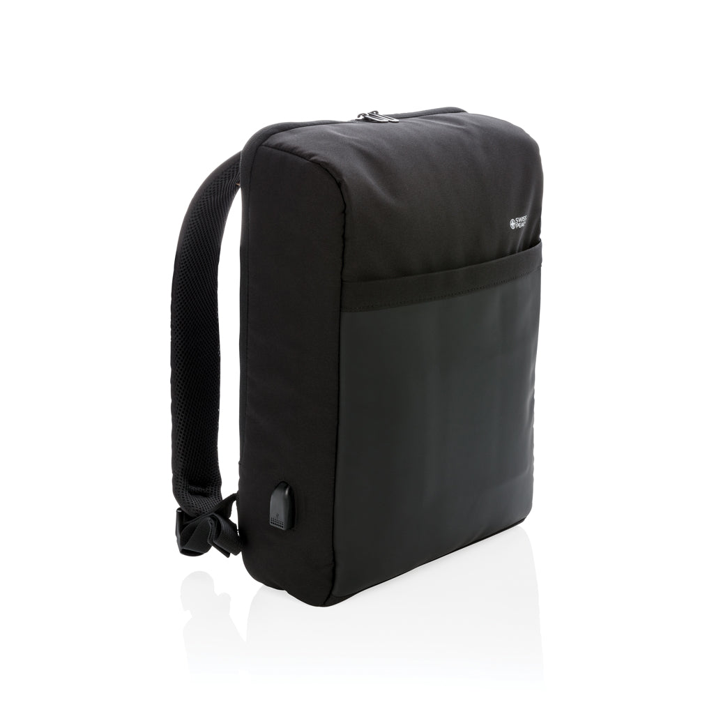 Swiss Peak 15' Anti-Diebstahl RFID & USB Rucksack – Ansicht 1