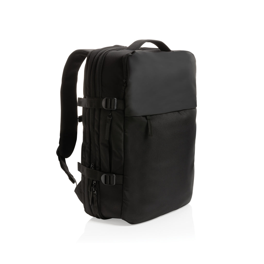 Swiss Peak AWARE™ RPET 15.6' erweiterbarer Wochenendrucksack – Ansicht 1