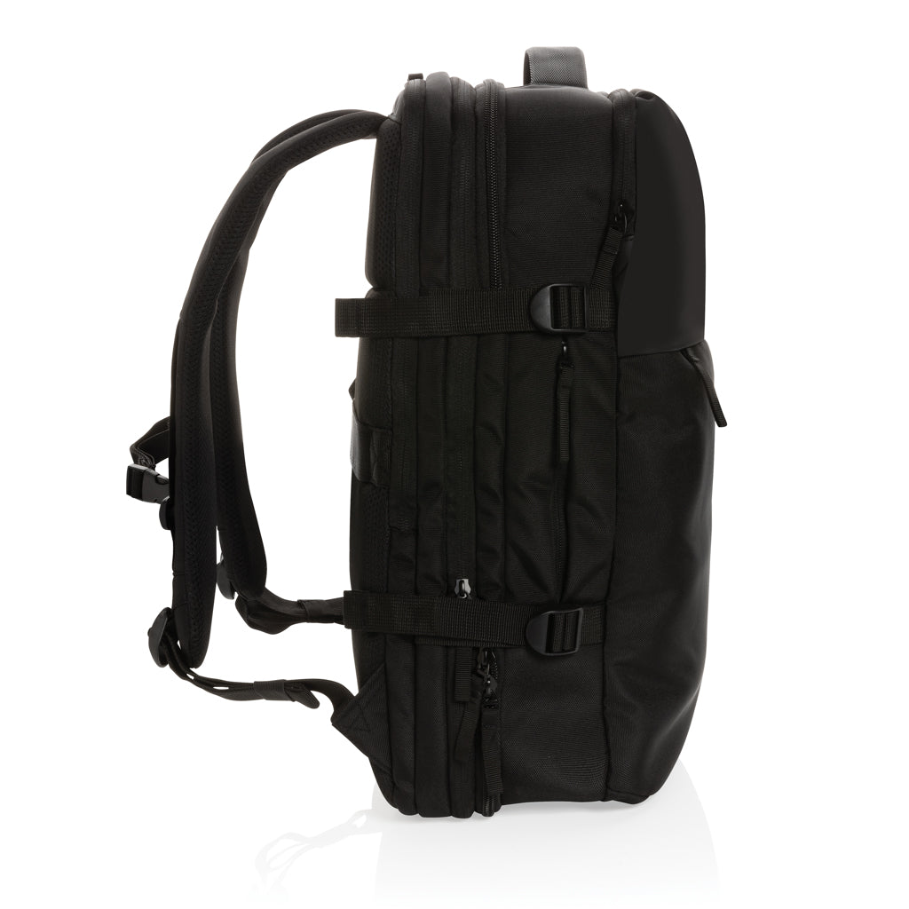 Swiss Peak AWARE™ RPET 15.6' erweiterbarer Wochenendrucksack – Ansicht 3