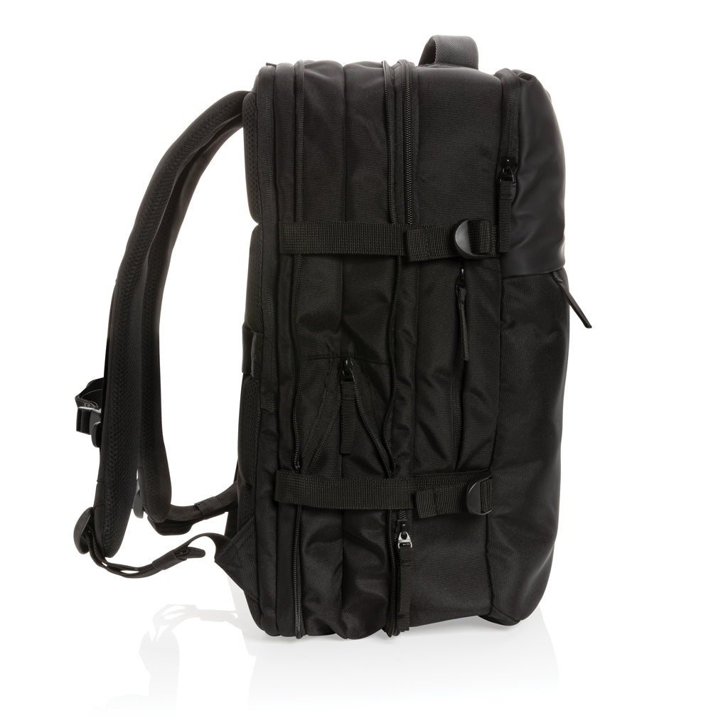 Swiss Peak AWARE™ RPET 15.6' erweiterbarer Wochenendrucksack – Ansicht 6