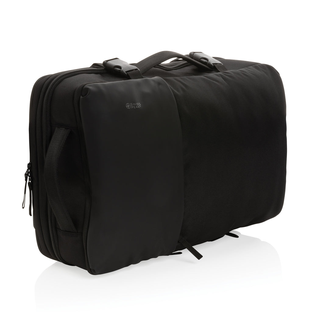 Swiss Peak AWARE™ RPET 15.6' erweiterbarer Wochenendrucksack – Ansicht 7