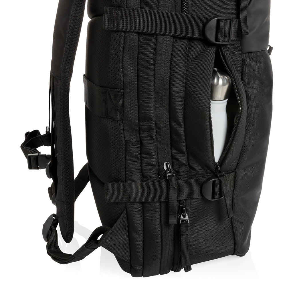 Swiss Peak AWARE™ RPET 15.6' erweiterbarer Wochenendrucksack – Ansicht 8