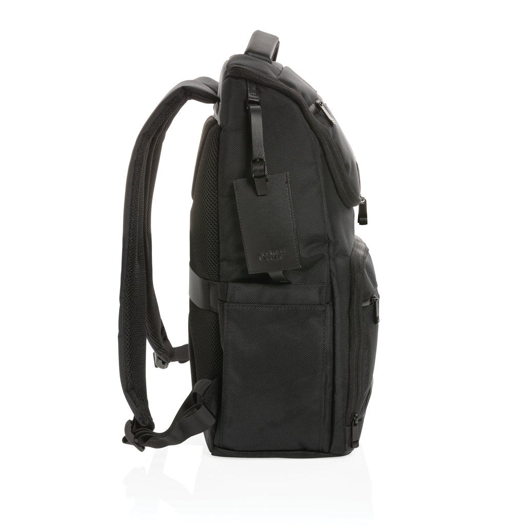 Swiss Peak AWARE™ RPET Voyager 15.6' Laptop Rucksack – Ansicht 3