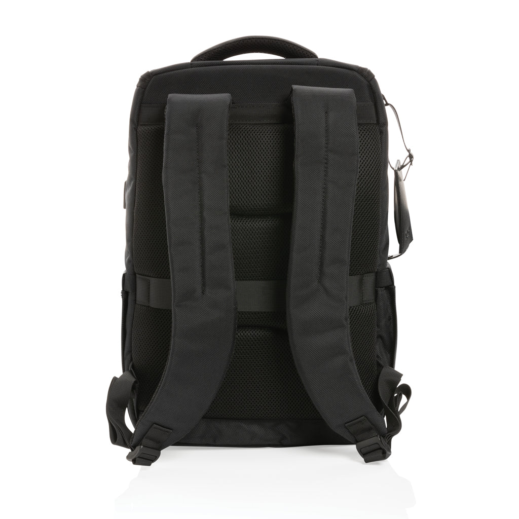 Swiss Peak AWARE™ RPET Voyager 15.6' Laptop Rucksack – Ansicht 4