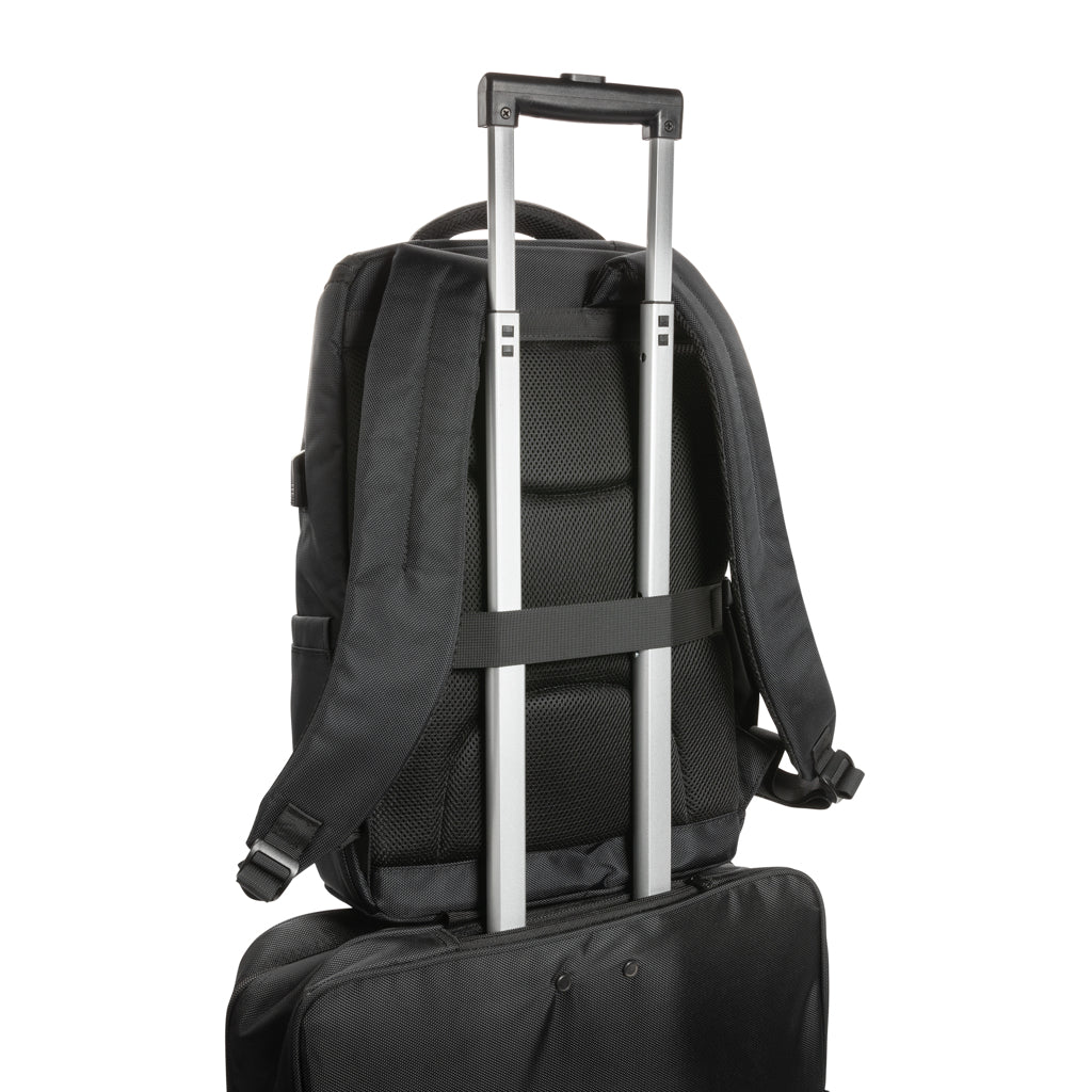 Swiss Peak AWARE™ RPET Voyager 15.6' Laptop Rucksack – Ansicht 7