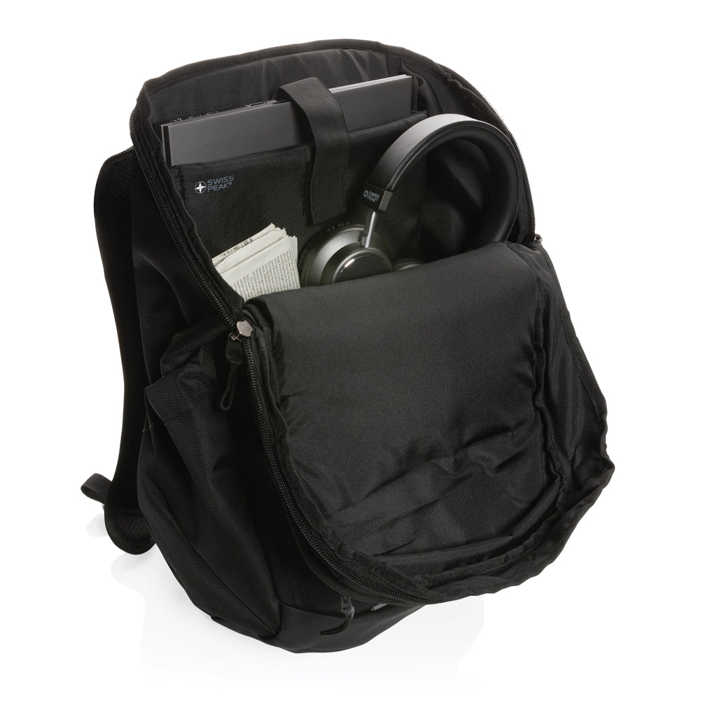 Swiss Peak AWARE™ RPET 15.6' Business Rucksack – Ansicht 8