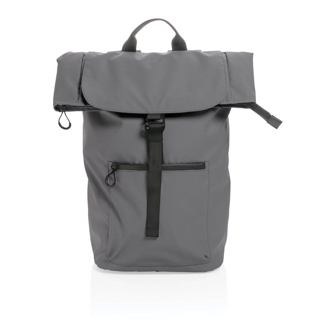 Impact AWARE™ RPET wasserabweisender 15.6' Laptop-Rucksack – Ansicht 4