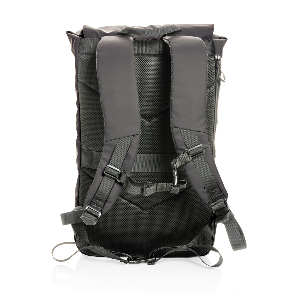 Impact AWARE™ RPET wasserabweisender 15.6' Laptop-Rucksack – Ansicht 6