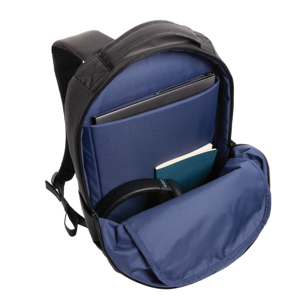 Swiss Peak Brooke AWARE™ 15,6' Laptop-Rucksack aus rPET – Ansicht 3