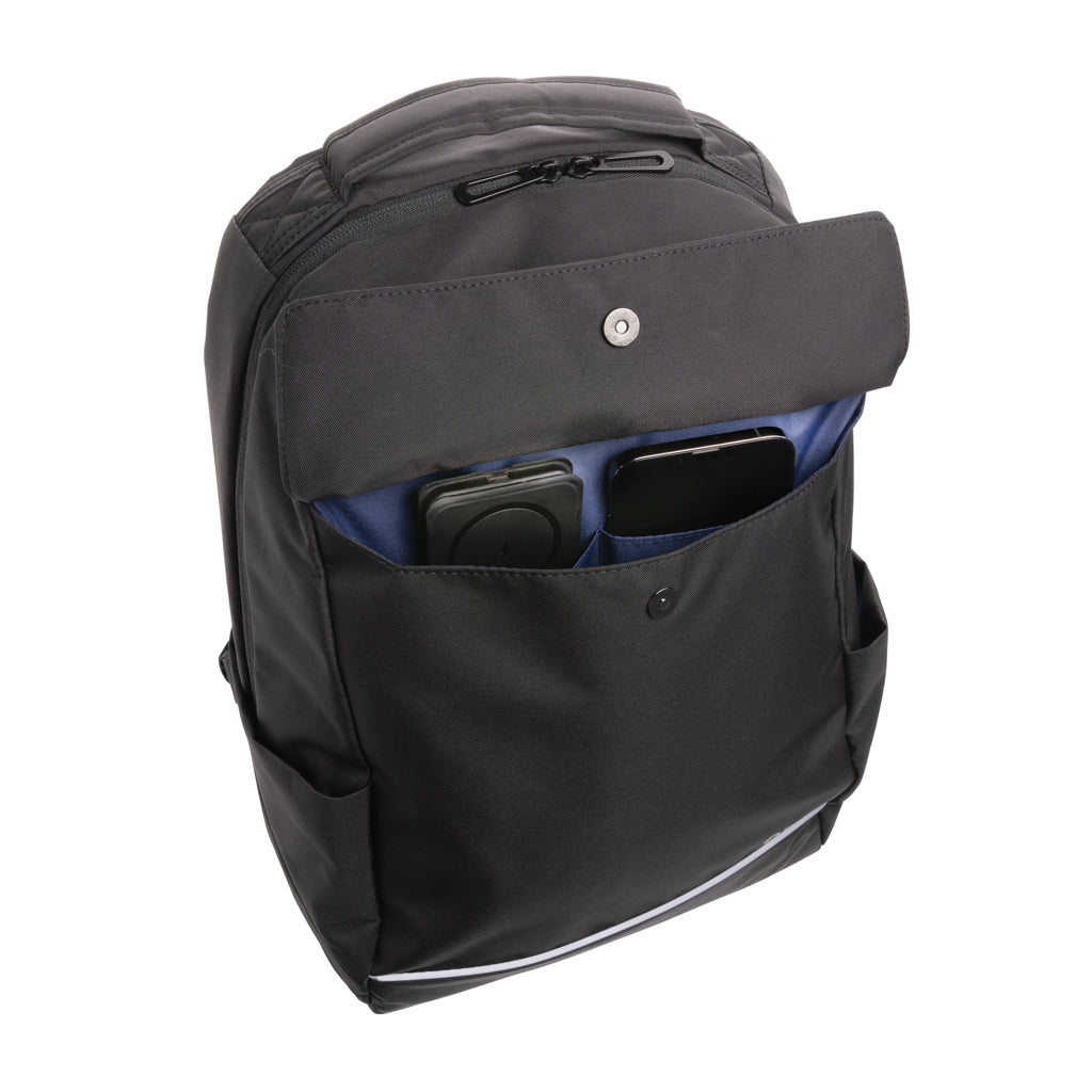 Swiss Peak Brooke AWARE™ 15,6' Laptop-Rucksack aus rPET – Ansicht 8