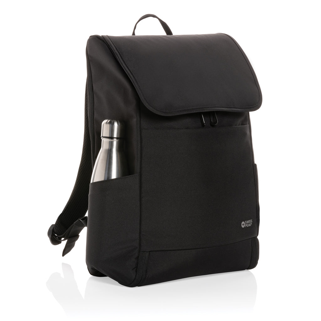 Swiss Peak Fern AWARE™ RPET 15,6' Rucksack mit Allover-Zip – Ansicht 2