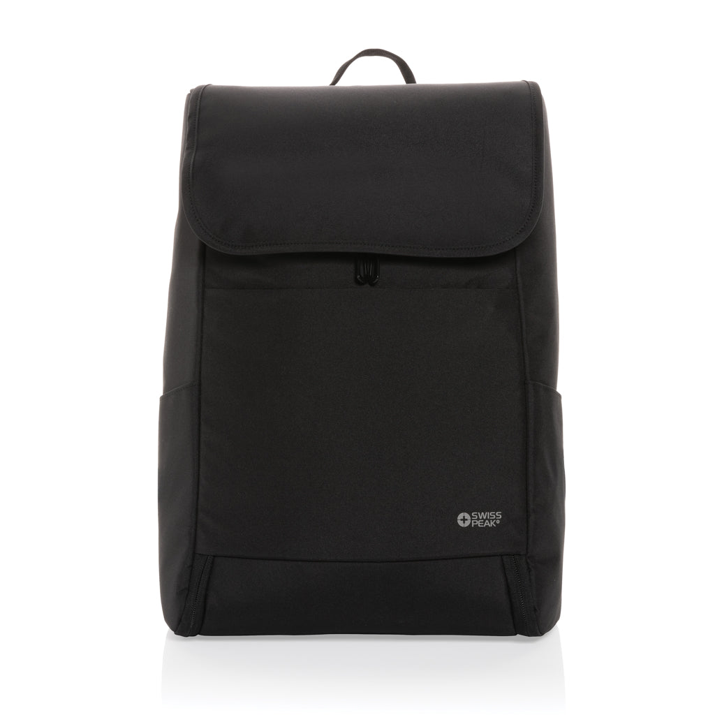 Swiss Peak Fern AWARE™ RPET 15,6' Rucksack mit Allover-Zip – Ansicht 3