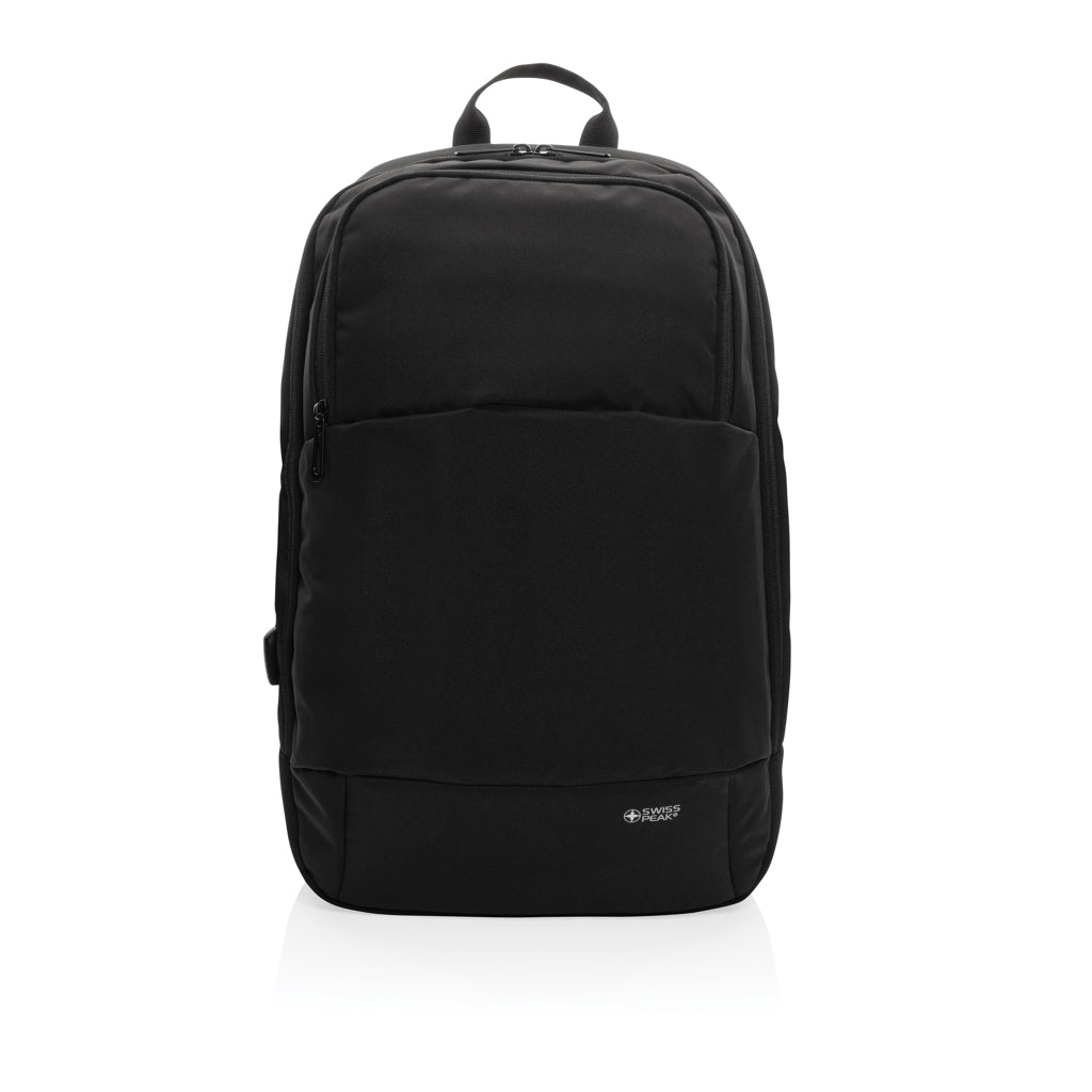 Swiss Peak AWARE™ moderner 15,6' Laptop-Rucksack – Ansicht 2